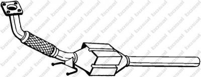 Bosal 099-804 катализатор на VW POLO Variant (6KV5)