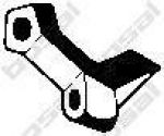 Bosal 255-102 резиновые полоски, система выпуска на AUDI A1 (8X1, 8XK, 8XF)
