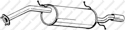 Bosal 278-077 глушитель выхлопных газов конечный на MAZDA 626 IV Hatchback (GE)