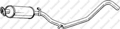 Bosal 281-201 средний глушитель выхлопных газов на OPEL KADETT E Combo (38_, 48_)