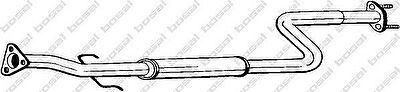 Bosal 283-509 средний глушитель выхлопных газов на HONDA ACCORD IV (CB)