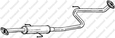 Bosal 284-165 средний глушитель выхлопных газов на TOYOTA COROLLA (_E9_)