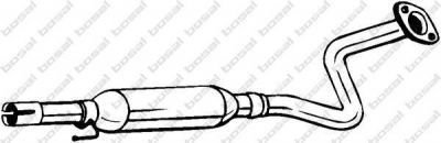 Bosal 284-585 средний глушитель выхлопных газов на TOYOTA COROLLA (CDE12_, ZZE12_, NDE12_, ZDE12_)
