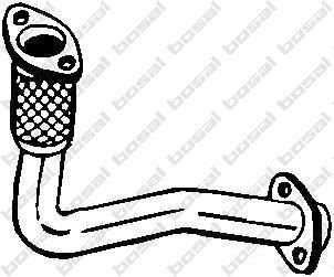 Bosal 726-207 труба выхлопного газа на RENAULT MEGANE I (BA0/1_)