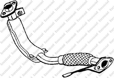 Bosal 737-909 труба выхлопного газа на TOYOTA COROLLA Liftback (_E9_)