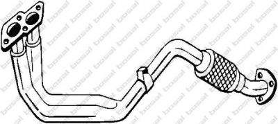 Bosal 753-299 труба выхлопного газа на VW GOLF III (1H1)