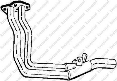 Bosal 780-207 труба выхлопного газа на VW POLO купе (86C, 80)