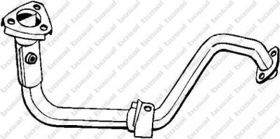 Bosal 785-243 труба выхлопного газа на PEUGEOT 306 (7B, N3, N5)