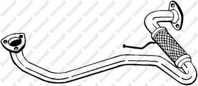 Bosal 823-879 труба выхлопного газа на FORD TRANSIT c бортовой платформой/ходовая часть (E_ _)