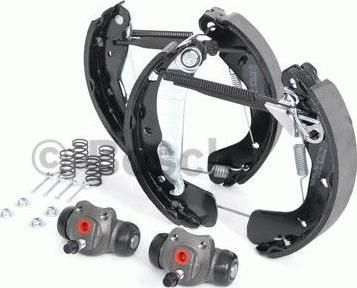 Bosch 0 204 114 651 комплект тормозных колодок на OPEL CORSA C (F08, F68)