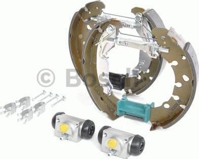 Bosch 0 204 114 668 комплект тормозных колодок на OPEL CORSA D