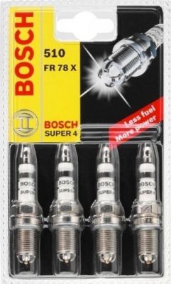 BOSCH Свеча зажигания (x4) FORD (1379739, 0 242 229 739)