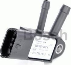 Bosch 0 281 002 772 датчик, давление выхлопных газов на RENAULT KOLEOS (HY_)