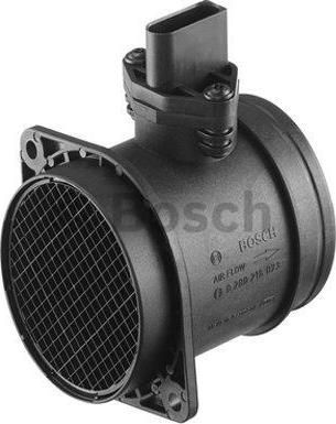 Bosch 0 986 280 222 расходомер воздуха на VW MULTIVAN V (7HM, 7HN, 7HF, 7EF, 7EM, 7EN)