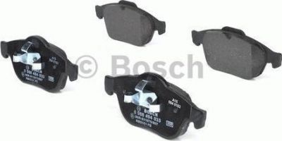 BOSCH Колодки передние RENAULT Laguna II 01-07 (410607716R, 0 986 494 033)