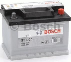 BOSCH АКБ S3 53Ah 470A 242x175x175 (-+) => 0092S30040 (53Ач, 0092S30041)