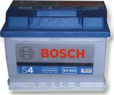 BOSCH АКБ S4 60Ah 540A 242x175x175 (-+) (60Ah, 0092S40040)