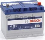 BOSCH Акб s4 70ah 630a 261x175x220 (-+) (70Ач, 0092S40260)