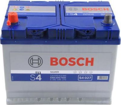 BOSCH АКБ S4 70Ah 630A 261x175x220 (+-) (70Ач, 0092S40270)