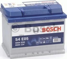 BOSCH 0092S4E050 (560500056) B612 BOSCH S4 EFB Аккум.бат. (0092S4E050)