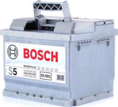 BOSCH АКБ S5 52Ah 520A 207x175x175 (-+) (52Ач, 0092S50010)