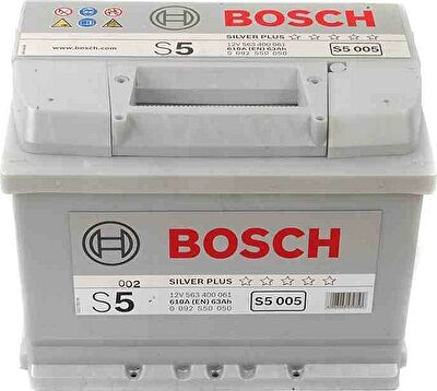 BOSCH Акб s5 63ah 610a 242x175x190 (-+) (63Ач, 0092S50050)