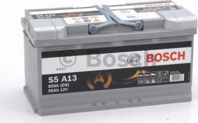 BOSCH АКБ S5 AGM 95Ah 850A 353x175x190 (-+) (0092S5A130)