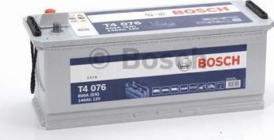 BOSCH АКБ T4 12V 140Ah 800A 513x189x223 (Длина x Ширина x Высота) (0092T40760)