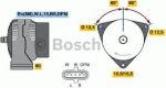 BOSCH Генератор 5292 MAN D083601-04 (0124655025)