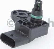 BOSCH Датчик давления во впускном газопроводе Citroen С4 2007-2010 (1922 V7, 0261230252)