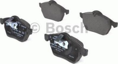 BOSCH Колодки тормозные передние OPEL ASTRA G 2.0 VECTRA B ZAFIRA A SAAB 9-3 9-5 98> (1605966, 0986424360)