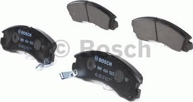 BOSCH Колодки тормозные передние MITSUBISHI OUTLANDER 03> PAJERO 90>00> Galant IV V VI 87-00 (4605A774, 0986424523)
