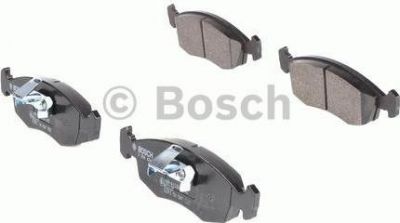 BOSCH Колодки тормозные перед. FIAT Doblo/Palio 1,2-1,9L 01-> (71738151, 0986424554)