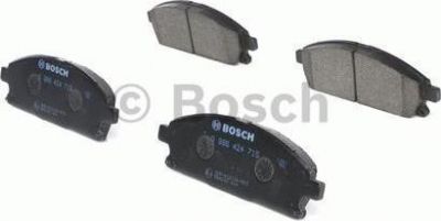 BOSCH Колодки тормозные NISSAN PATHFINDER 97-04/X-TRAIL 01-07 передние (410600W785, 0986424715)