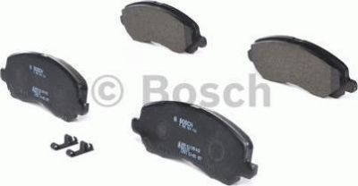 BOSCH Колодки торм пер с датчиком MITSUBISHI LANCER 02/03- (MR527675, 0986424716)