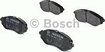 BOSCH Колодки тормозные CHEVROLET AVEO/KALOS 1.2-1.4 02- передние (96534853, 0986424818)