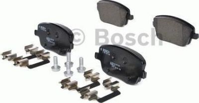 BOSCH Колодки тормозные SKODA FABIA/VOLKSWAGEN POLO 1.2-1.9D 02- передние (6Q0698151A, 0986424829)