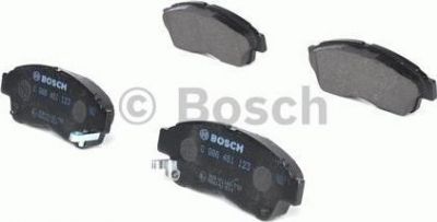 BOSCH Колодки тормозные COROLLA 92>01/CARINA E 92>96/RAV 4 94>95 передние (572333, 0986461123)