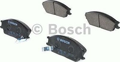 BOSCH Колодки тормозные HYUNDAI ACCENT/GETZ передние (572268, 0986461127)