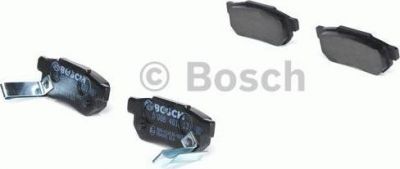 BOSCH Колодки тормозные HONDA ACCORD 85-89/CIVIC 87-01 задние (572137, 0986461131)