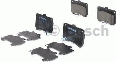 BOSCH Колодки тормозные KIA RIO 00>02/MAZDA 121 90>96/323 90>/96> передние (BCYC3323Z, 0986461141)