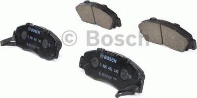 BOSCH Колодки тормозные HONDA ACCORD 91-98/CR-V 95-02 передние (572393, 0986461142)