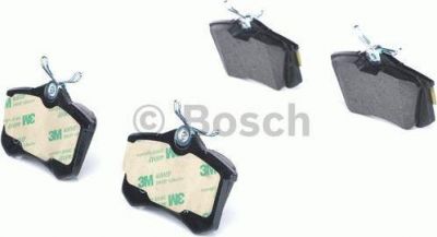 BOSCH Колодки торм зад диск Audi A3/A4/A6 15мм (8E0698451L, 0986466683)