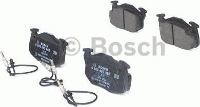 BOSCH Колодки тормозные PEUGEOT 106/205/305/309/405 (2датч 250мм+2датч 110мм) передние (571333, 0986469860)