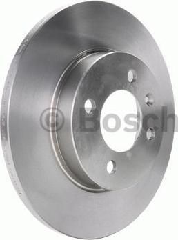 BOSCH Диск тормозной VW GOLF III 91-97/PASSAT 88-97/VENTO передний не вент.D=256мм. (357 615 301, 0986478329)