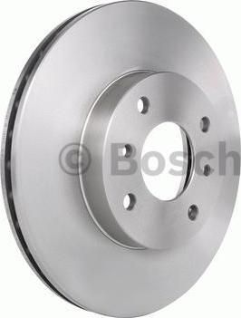 BOSCH Диск тормозной передний вент.NISSAN ALMERA (N16E) 00>06 PRIMERA (P11E) 96>02 (40206 2F501, 0986478728)