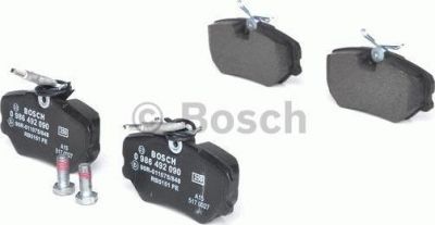 BOSCH Колодки тормозные PEUGEOT 306 93>01/405 92>96 передние (571359, 0986492090)