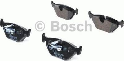 BOSCH Колодки тормозные E39 96>04 задние (571936, 0986494009)