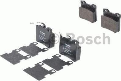 BOSCH Колодки тормозные задние PEUGEOT 406 95-04 607 00- (4252 08, 0986494055)