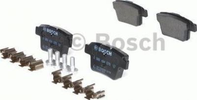 BOSCH Колодки тормозные FORD MONDEO III 09.04-/JAGUAR X-TYPE задние (1356392, 0986494076)